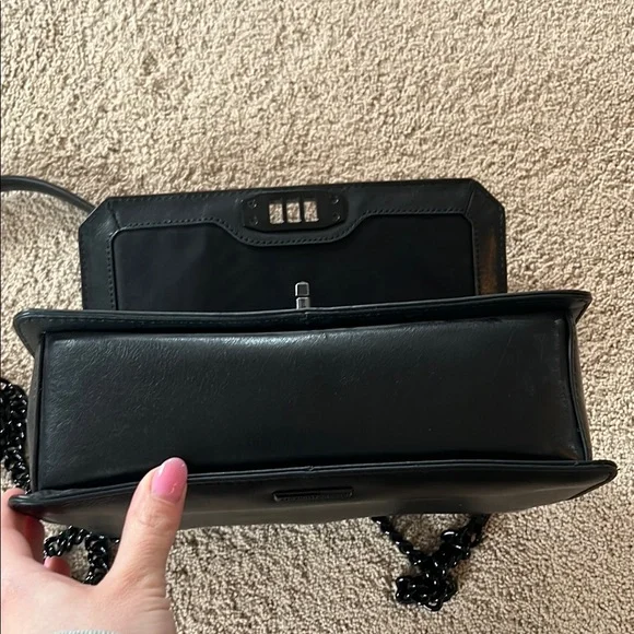 Rebecca Minkoff Black Quilted Crossbody Bag - Picture 4 of 7